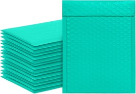 50 Pack TEAL Bubble Mailers 6x10 Inch TEAL 50 Pack Poly Padded Envelopes 50 pcs - £15.72 GBP