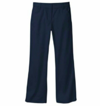 George Little Girls&#39; Flat Front Pants Crop Capri School Uniform Sz 6 NAVY NWT - $5.89