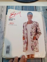 Vtg 1995 McCALL&#39;S Easy pattern 8021 Misses jacket and Dress sz 16-22 UNCUT - £6.42 GBP