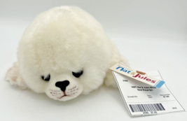 Nat And Jules White Seal 12&quot; Stuffed Animal Toy NWT SKUBB27 - £14.88 GBP
