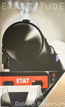 Exactitude Vintage Travel Poster Fine Art Lithograph Pierre Fix Masseau S2 - £239.00 GBP