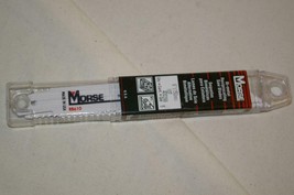 RB610 MORSE 6&quot; x 10 TPI Bi-Metal Reciprocating Saw Blade 8% Cobalt Made ... - $11.00