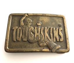 Vintage 1970’s Brass Belt Buckle Toughskins Children&#39;s Jeans Sears Brand - €24,75 EUR