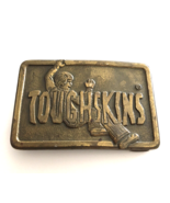 Vintage 1970’s Brass Belt Buckle Toughskins Children&#39;s Jeans Sears Brand - $38.97 CAD