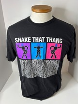 BLUE MAN GROUP Shake That Thang Black Shirt NEW Music Concert Tour Adult... - $10.37