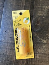 NEW Sealed LA Colors Cutie Lip Balm PINEAPPLE SCENTED - $188.04 MXN