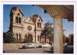 New Mexico Postcard Santa Fe Cathedral Of St Francis  - £3.86 GBP