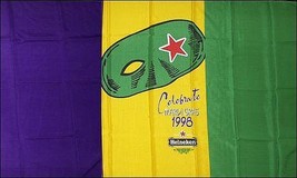 Mardi Gras Heineken Flag - 3x5 Ft - £16.06 GBP