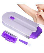 2-in-1 Epilator Women Painless Touch Facial Body Hair Removal Depilator ... - $17.06