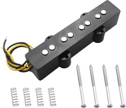 95Mm Open Ceramic Bass Bottom Pickup 4-String Jazz Bass Bridge Pickup Fo... - $36.93