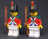 Lego Pirates Minifigure Imperial Red Coat Soldiers Grenadiers Lot 2 - $35.22
