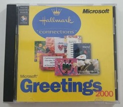 Microsoft Greetings 2000 Hallmark Connections CD ROM  - $9.49