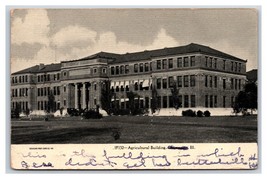 Agriculture Building University Of Illinois Chapaign DB Postcard Y5 - £3.68 GBP