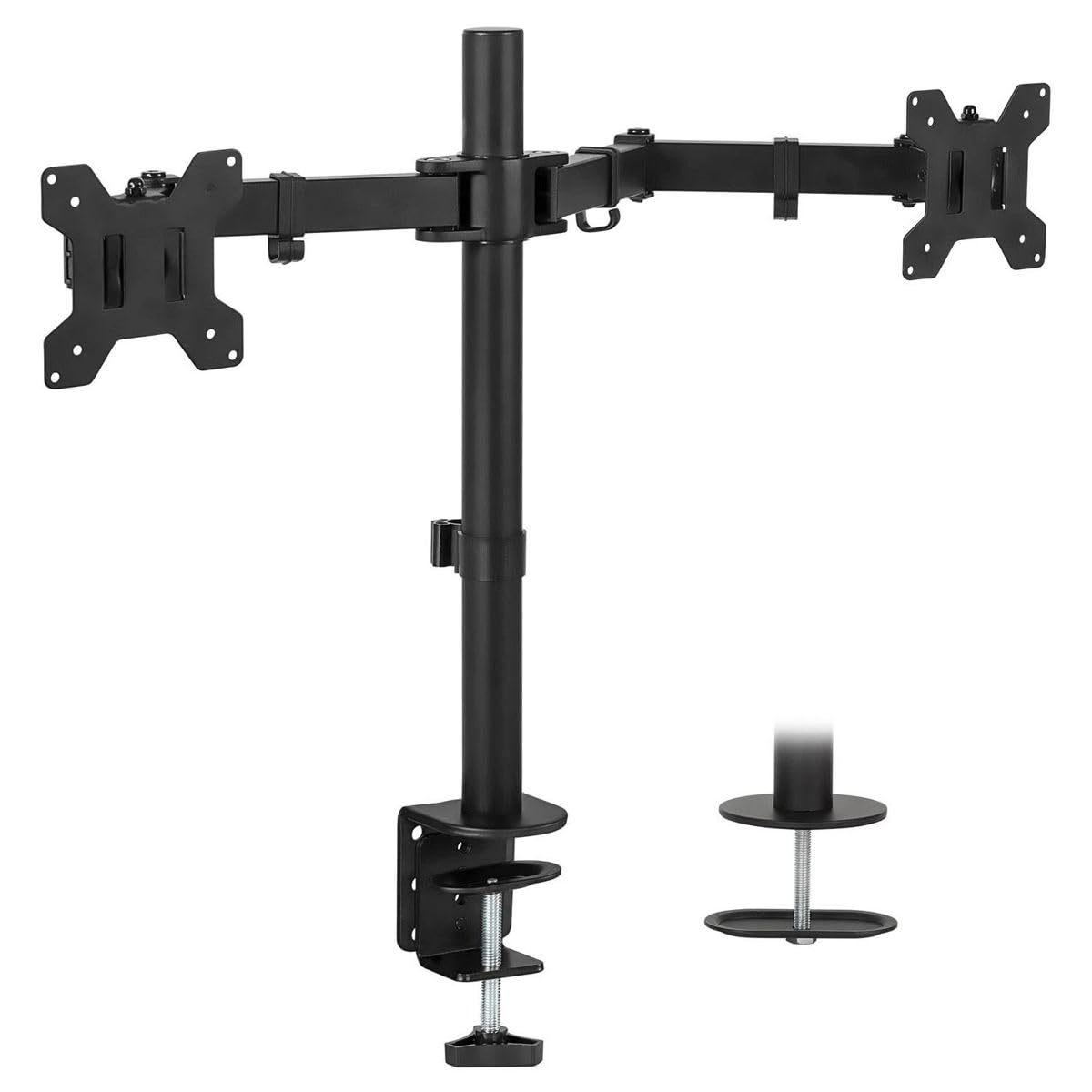Mount It! Full Motion Dual Monitor Desk Mount - $46.99