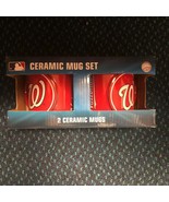 MLB Washington Nationals Ceramic Mus Set of 2 11 OZ - £27.01 GBP