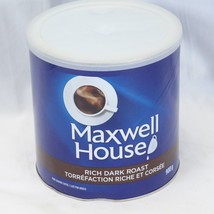 Maxwell House Rich Dark Roast Ground Coffee 925g/2lb Can Imported From C... - $8.81