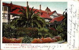 Vtg Postcard Hotel Redondo, M. Rieder, Los Angeles California, Undivided Back - £7.52 GBP