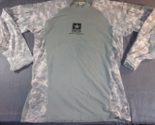 MASSIF FLAME RESISTANT ARMY STRONG COMBAT SHIRT ACU DIGITAL CAMO LARGE D... - $19.73