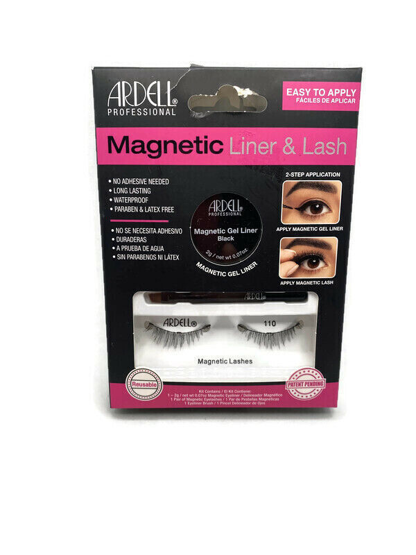 Ardell Magnetic Gel Liner & Lash Kit New 110 Black - £6.10 GBP