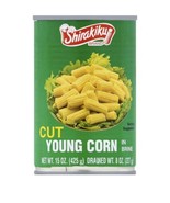 Shirakiku Cut Young Corn 15oz (pack Of 8) - $1,696.23 MXN