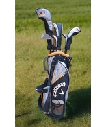 Callaway XJ HOT Junior RH Golf Set- 3 Drivers 3 Irons Stand Bag, Headcov... - $185.72