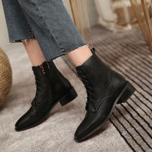 Women Boots Retro Chelsea Boots Women Shoes Winter Fashion Women ANKLE Boots Gen - £99.91 GBP