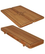 Folding Teak Table Top With Nautic Star 3 Sizes Marine Boat RV - $8,586.82 MXN+