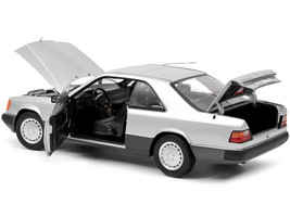 1990 Mercedes-Benz 300 CE-24 Coupe Silver Metallic and Black 1/18 Diecast Model  - £99.11 GBP