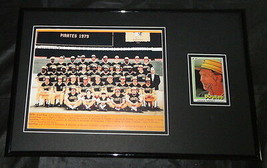 Chuck Tanner Signed Framed 11x17 Photo Display 1979 Pirates World Champs - £54.20 GBP