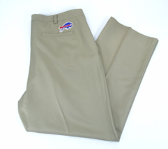 Buffalo Bills Team Issued Nike Golf Pants Pleated Tan Size 38 X 30 Dri-Fit Mens - £18.67 GBP