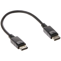 Tripp Lite DisplayPort Cable with Latches (M/M), DP to DP, 4K x 2K, 1-ft. (P580- - £21.17 GBP