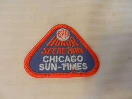 I Beat The Champ BPA Chicago Sun-Times Bowling Patch Honor Secretary 1980s - £7.47 GBP