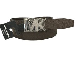 NWT $78 Michael Kors Men’s Reversible belt brown 86F1LBLY3O Size 36 - £40.20 GBP