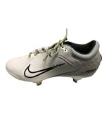 Nike Hyperdiamond 4 Elite Metal Softball Cleats Womens 7.5 Gray White CZ... - $46.39