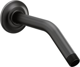 Moen S122BL 8-Inch Shower Arm and Flange - Matte Black* - £55.75 GBP