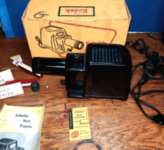 Vintage Kodak Kodaslide Merit Projector Original Box With Manual Tested ... - $550.90 MXN