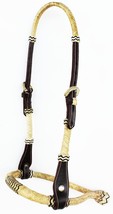 Horse Western CORE BOSAL HACKAMORE BITLESS BRIDLE HEADSTALL RAWHIDE MECA... - $823.45 MXN