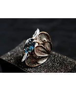 Sterling Silver Filigree w/ Aquamarine - $1,550.00