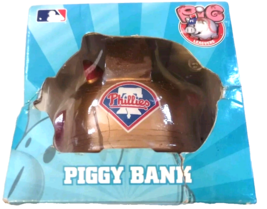 MLB Pig Leagers PHILADELPHIA PHILLIES Liberty Bell Piggy Bank - $433.67 MXN