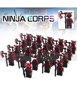 21pcs/set Ninjago Vermillion Army Minifigures General Machia Commanded S... - $32.99