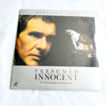 PRESUMED INNOCENT Laserdisc 1991 Widescreen 2-Disc Harrison Ford NEW SEALED - $9.89