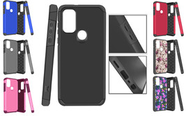 Tempered Glass / Shockproof Hybrid Cover Case For Motorola Moto G Pure XT2163DL - £7.87 GBP+