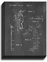 Ice Tool For Mountaineering Patent Print Chalkboard on Canvas - $39.95+