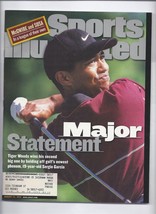 1999 Sports Illustrated Magazine August 23rd Tiger Woods Wins PGA Champi... - £15.33 GBP