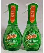 2x Gain Ultra Clean Power Blast Dish Spray Original Scent 16 Oz. Each  - €18,65 EUR
