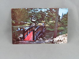 Vintage Postcard - Japanese Gardens Royal Roads College - Wright Everytime - £11.79 GBP