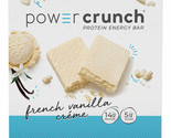 Power Crunch Protein Energy Bar, French Vanilla, 1.4 oz, 12-count - $28.99