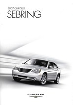 2007 Chrysler SEBRING Sedan brochure catalog 07 US Limited - $7.00