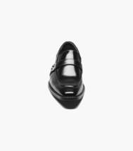 Stacy Adams Kester Moc Toe Ornament Slip On Shoes Black 20195-001 image 3