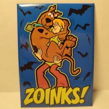 Scooby Doo and Shaggy ZOINKS Fridge Magnet Official Cartoon Network Coll... - £8.64 GBP